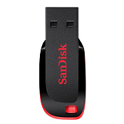 Флэш накопитель USB 128 Гб SanDisk Cruzer Blade (black) 