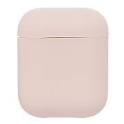 Чехол - Soft touch для кейса "Apple AirPods" (sand pink)