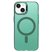 Чехол-накладка - SM025 SafeMag для "Apple iPhone 14/iPhone 13" (green) (232109)