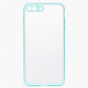 Чехол-накладка - PC041 для "Apple iPhone 7 Plus/iPhone 8 Plus" (light blue/white)