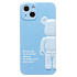 Чехол-накладка - SC332 для "Apple iPhone 14" (light blue)