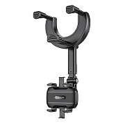 Держатель автомобильный Borofone зажим BH87 Windrider зеркало заднего вида (black)