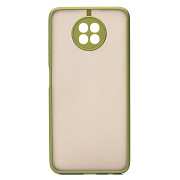 Чехол-накладка - PC041 для "Xiaomi Redmi Note 9T" (green/black)