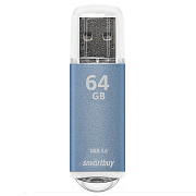 Флэш накопитель USB 64 Гб Smart Buy V-Cut 3.0 (blue)