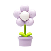 Ночник - "Цветок" (200 mah) (violet) (242229)