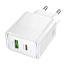 Адаптер Сетевой Hoco CS112A USB/Type-C 30W (white)
