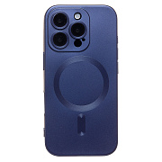 Чехол-накладка - SM020 Matte SafeMag для "Apple iPhone 16 Pro" (dark blue) (234693)