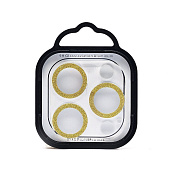 Защитное стекло для камеры - СG06 для "Apple iPhone 15 Pro/15 Pro Max" (gold)