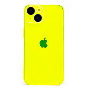 Чехол-накладка - SC344 для "Apple iPhone 14" (transparent/yellow) (232026)