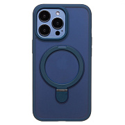 Чехол-накладка - SM088 SafeMag  для "Apple iPhone 13 Pro" (dark blue)