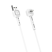 Кабель USB - Apple lightning Awei CL-65 10W 100см 2A  (white)