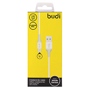 Кабель USB - micro USB budi M8J143M 12W 120см 2,4A  (silver)