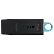 Флэш накопитель USB 64 Гб Kingston DataTravele Exodia 3.1 (black/light blue) 