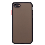 Чехол-накладка - PC041 для "Apple iPhone 7/iPhone 8/iPhone SE 2020" (black/black)