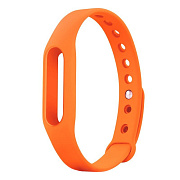 Ремешок - WB13 Xiaomi Mi Band 2 силикон на кнопке (регулируемый) (orange)