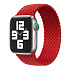 Ремешок - ApW14 Apple Watch 42/44/45/49 mm текстиль (S) (red)