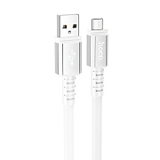 Кабель USB - micro USB Hoco X85 12W 100см 2,4A  (white)