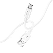Кабель USB - micro USB Hoco X87 Magic  100см 2,4A  (white)