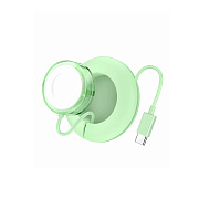 ЗУ Сетевое Беспроводное Hoco CW51 Wireless charger for iWatch (green)