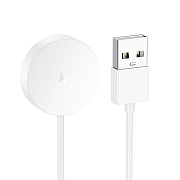 Кабель зарядки Hoco для смарт-часов Y29 5W 60см 1A  (white)