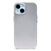 Чехол-накладка - PC089 для "Apple iPhone 15" (silver)