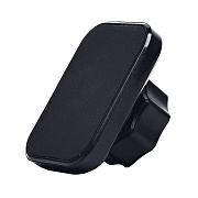 Держатель автомобильный - магнитный UN02 в дефлектор (black/black)
