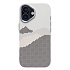 Чехол-накладка - MosBros (PC)  для "Apple iPhone 17" (LF-47) (gray/white)