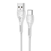 Кабель USB - Type-C Hoco X37 Cool power 18W 100см 3A  (white)