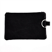 Универсальный чехол-кошелек - текстильный 12,5x8,5см (black) (236667)