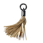 Кабель USB - Apple lightning Remax RC-053i Ring 15W 10см 3A  (gold)