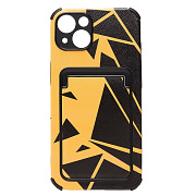 Чехол-накладка - SC284 с картхолдером для "Apple iPhone 13" (003) (multicolor)