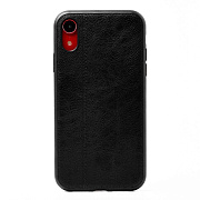 Чехол-накладка MeanLove кожаный для "Apple iPhone XR" (black)