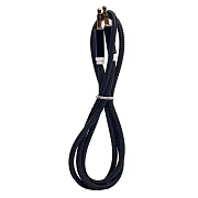 Кабель AUX (папа-папа) - AU111  100см   (black)