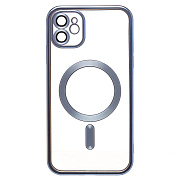 Чехол-накладка - SM027 SafeMag для "Apple iPhone 11" (blue) (232391)