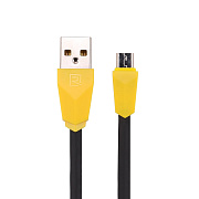 Кабель USB - micro USB Remax RC-030m Aliens  100см 2,1A  (black)