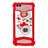 Универсальный чехол-накладка - K03 4.5-5.0 дюйма (010) (red/white)