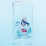 Чехол-накладка - SC226 для "Samsung SM-G780 Galaxy S20FE" (005) (прозрачный)