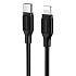 Кабель Type-C - Apple lightning Borofone BX42 Encore silicone 20W 100см 3A  (black)