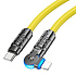 Кабель Type-C - Apple lightning Hoco U118 Triumph PD 27W 120см 3A  (yellow)