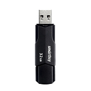 Флэш накопитель USB 32 Гб Smart Buy CLUE (black)