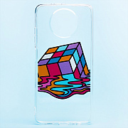 Чехол-накладка - SC225 для "Xiaomi Redmi Note 9T" (001) (прозрачный)