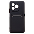 Чехол-накладка - SC337 с картхолдером для "Honor X8d" (black) (243739)