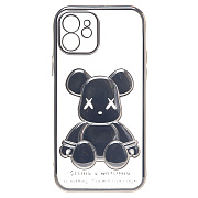 Чехол-накладка - SC330 для "Apple iPhone 12" (silver)