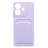 Чехол-накладка - SC337 с картхолдером для "Realme Note 60 4G/Note 60x" (light violet)