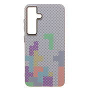 Чехол-накладка Luxo Creative PC для "Samsung Galaxy S25" (M036) (silver)