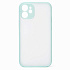 Чехол-накладка - PC041 для "Apple iPhone 12 mini" (light blue/white)