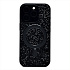 Чехол-накладка - SM029 POSH SHINE SafeMag для "Apple iPhone 16 Pro" россыпь кристаллов (black titanium)