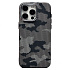 Чехол-накладка Luxo Creative PC  для "Apple iPhone 15 Pro Max" (126) (black/gray)