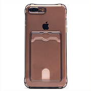 Чехол-накладка - SC276 с картхолдером для "Apple iPhone 7 Plus/iPhone 8 Plus" (black)