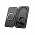 ЗУ Сетевое Беспроводное Hoco CQ13 Triumph 3-in-1 travel folding wireless fast charger (black)
